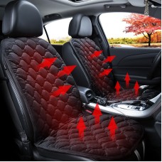 Автомобиль 24 В переднего нагревателя нагревателя нагревателя сиденья теплый крышка зимнего отопления теплое, двойное сиденье (черное)