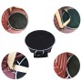 360 Degree Rotation Car Seat Cushion Whirling Seat Mat (Black)