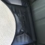 360 Degree Rotation Car Seat Cushion Whirling Seat Mat (Black)