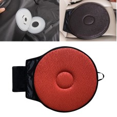 360 Degree Rotation Car Seat Cushion Whirling Seat Mat (Vermilion)