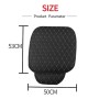 Car Seat Cushion Universal Simple Seat Cover Anti-slip Mat Auto Accessories (Black Red)