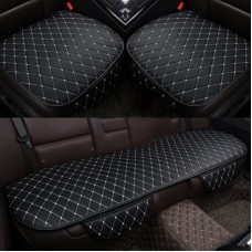 Car Seat Cushion Universal Simple Seat Cover Anti-slip Mat Auto Accessories (Black White)