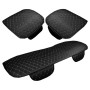 Car Seat Cushion Universal Simple Seat Cover Anti-slip Mat Auto Accessories (Black White)