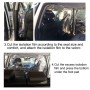 Car Quarantine Transparent Anti-spray Shield Anti-Saliva Protective Film, Front and Rear Separate PVC + Cloth