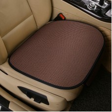 Universal Car Summer Ice Silk Anti-slip Seat Cushion Seat Cover (Coffee)