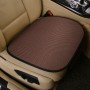 Universal Car Summer Ice Silk Anti-slip Seat Cushion Seat Cover (Coffee)