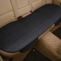 Универсальный автомобиль задний сиденье летние ледяные шелковые шелковые подушки сиденья для сиденья (черный)
