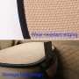Universal Car Rear Seat Summer Ice Silk Anti-slip Seat Cushion Seat Cover (Beige)