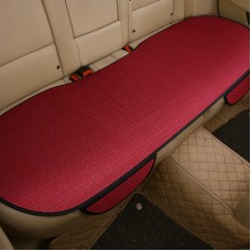 Universal Car Rear Seat Summer Ice Silk Anti-slip Seat Cushion Seat Cover (Red)