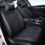 Car 12V Cushion Summer USB Breathable Ice Silk Seat Cover, Eight Fans + Ventilation and Refrigeration+ Massage (Black)