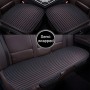 3 in 1 Car Seat Cushion Free Binding Half Inclusive Seat Mat Set (Black)