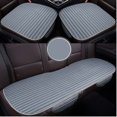 3 in 1 Car Seat Cushion Free Binding Half Inclusive Seat Mat Set (Grey)