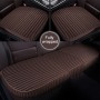 3 in 1 Car Seat Cushion Free Binding All Inclusive Seat Mat Set (Coffee)