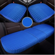 3 in 1 Car Seat Cushion Free Binding All Inclusive Seat Mat Set (Blue)