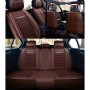 Автомобильная кожаная рентабельная подушка Four Seasons Universal Seat Mats, роскошная версия (кофе)