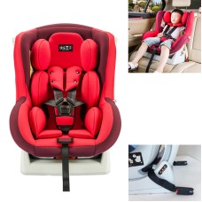 Автомобиль вперед и обратная установка Детская безопасность сидит и лечь сиденье Isofix Soft Interface (красный)