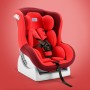 Автомобиль вперед и обратная установка Детская безопасность сидит и лечь зафиксировать ремень безопасности сиденья (красный)