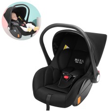 Car Newborn Safety Seat Portable Cradle for Baby Outing (Black)