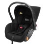 Car Newborn Safety Seat Portable Cradle for Baby Outing (Black)