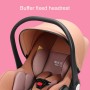 Car Newborn Safety Seat Portable Cradle for Baby Outing (Black)