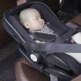 Car Newborn Safety Seat Portable Cradle for Baby Outing (Black)