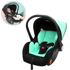 Car Newborn Safety Seat Portable Cradle for Baby Outing (Green)