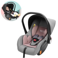 Car Newborn Safety Seat Portable Cradle for Baby Outing (Grey)