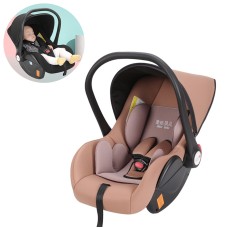 Car Newborn Safety Seat Portable Cradle for Baby Outing (Khaki)