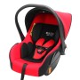 Car Newborn Safety Seat Portable Cradle for Baby Outing (Red)