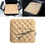 Car USB Seat Heater Cushion Warmer Cover Winter Heated Warm Mat, Style: Heart Shape (Beige)