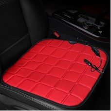 Car Cigarette Lighter Socket Seat Heater Cushion Warmer Cover Winter Heated Warm Mat (Red)