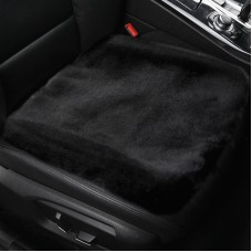 Автомобиль зимний плюшевый нагреватель сидений подушка теплый крышка теплый коврик (черный)