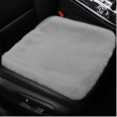 Автомобиль зимний плюшевый нагреватель сидений подушка теплый крышка теплый коврик (серый)