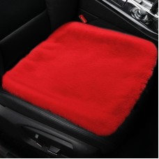 Автомобиль зимний плюшевый нагреватель сидений подушка теплый крышка теплый коврик (красный)