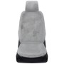 Car Winter Plush Front Seat Cushion (Grey)