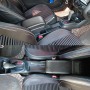Car Center Armrest Box Box Carbon Fiber Type для Renault Captur Clio4 2014 (черный)
