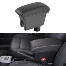 Car Center Armrest Box Microfiber Leather Type for GreatWall ORA R1 (Black)