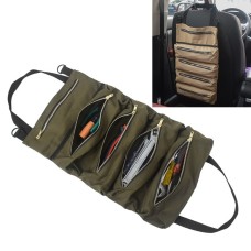 Авто автоматическое многофункциональное холст-хранение портативная сумка для инструментов подвесная карманная сумка (армия зеленый)