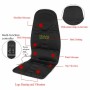 5 Massage Heads 8 Modes Car / Household Multifunctional Whole Body Cervical Massage Seat Cushion, Plug Type:AU Plug(Black)