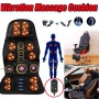 5 Massage Heads 8 Modes Car / Household Multifunctional Whole Body Cervical Massage Seat Cushion, Plug Type:US Plug(Black)