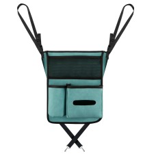 Автомобильная центральная консоль подвесная сумка для хранения кожи овчарки (синий цвет)
