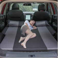 Universal Car Polyester Pongee Sleeping Mat Mattress Off-road SUV Trunk Travel Inflatable Mattress Air Bed, Size:180 x 130 x 102cm(Black + Grey)