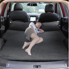 Универсальный автомобиль замшевый спящий коврик матрас внедорожник внедорожник-внедорожник надувной надувной кровать с воздушной кроватью, размер: 195 x 130 x 109 см (черный)