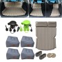 10-B4-6 Cloth Car / Household + 4 Step Stool 6-port 6/4 Ratio Multifunctional Travel Inflatable Mattress Air Bed Camping Back Seat Couch