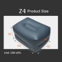 Z4 PVC Small Square Stool Universal Car Travel Inflatable Stool