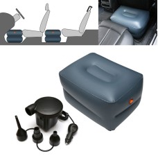 Z4Q1 Small Square Stool + Car Pump Universal Car Travel Inflatable Stool