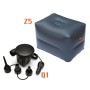 Z5Q1 Large Square Stool + Car Pump Universal Car Travel Inflatable Stool