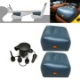 Z22Q1 2 x Step Stool + Car Pump Universal Car Travel Inflatable Stool