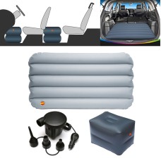 Z57Q1 Large Square Stool + Cloth Increased Pad + Car Pump Universal Car Travel Inflatable Stool
