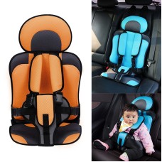 Портативное сиденье безопасности автомобиля, размер: 50 x 33 x 21см (в течение 0-5 лет) (оранжевый + черный)